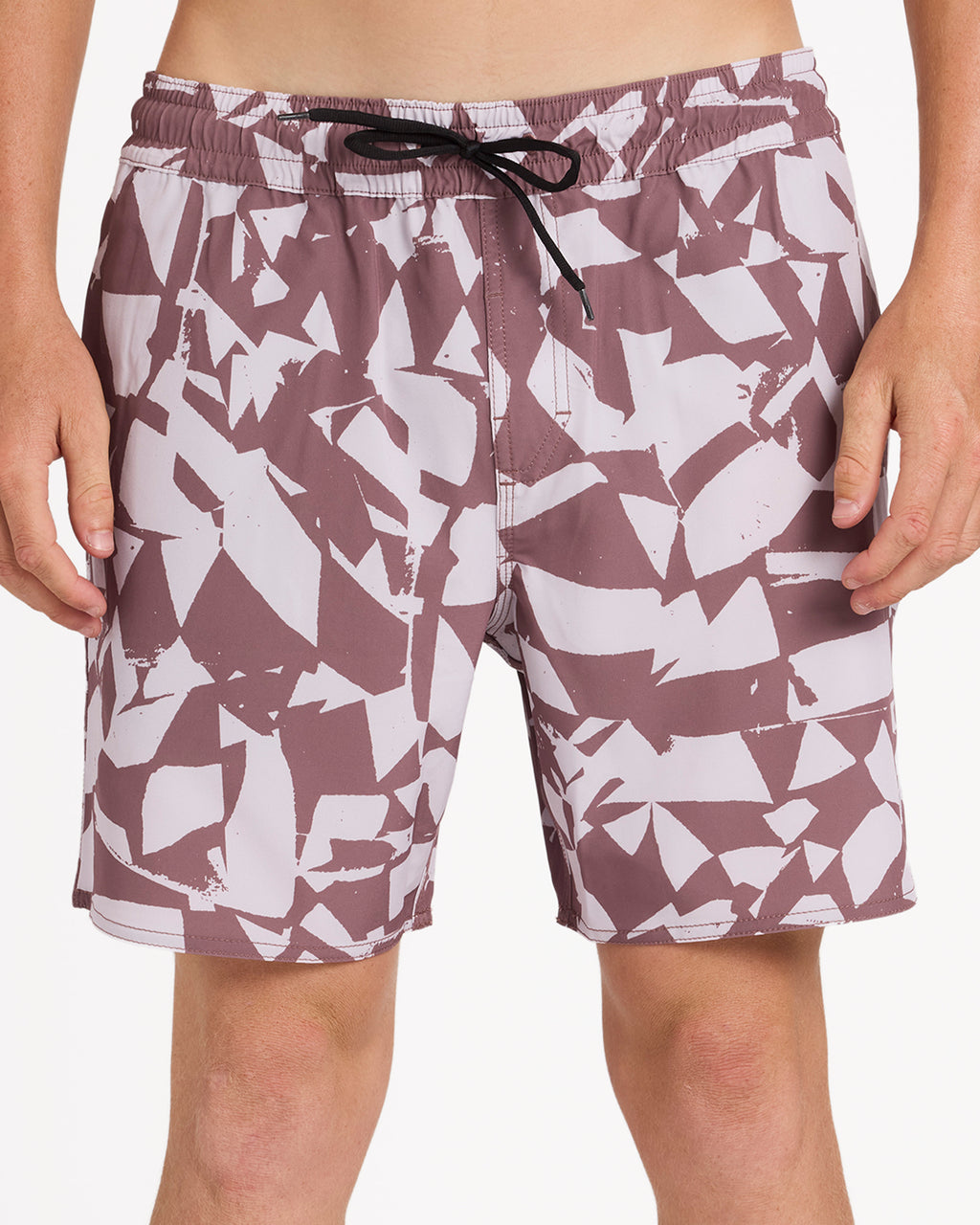 Mens Broken Checks Trunk 17" Boardshorts
