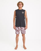 Mens Broken Checks Trunk 17" Boardshorts