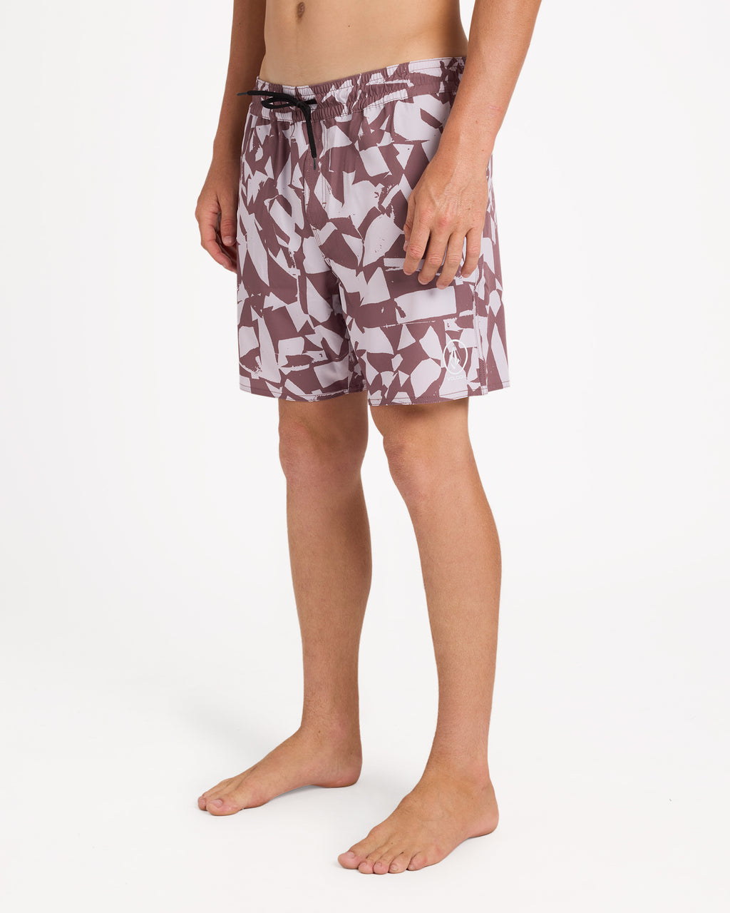 Mens Broken Checks Trunk 17" Boardshorts