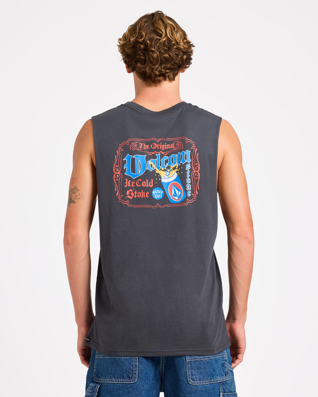 Mens Ice Cold Stoked Muscle