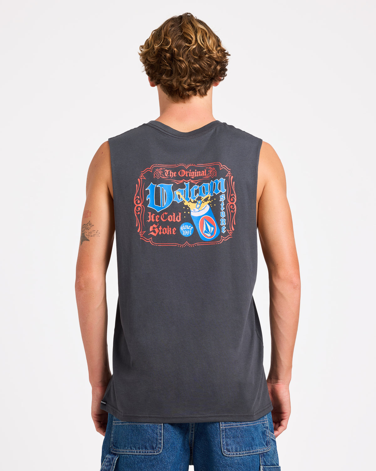 Mens Ice Cold Stoked Muscle