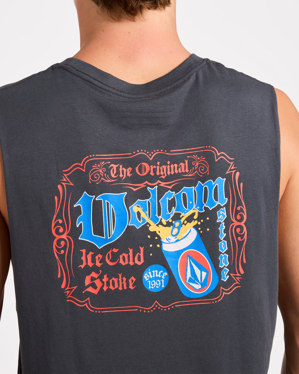 Mens Ice Cold Stoked Muscle