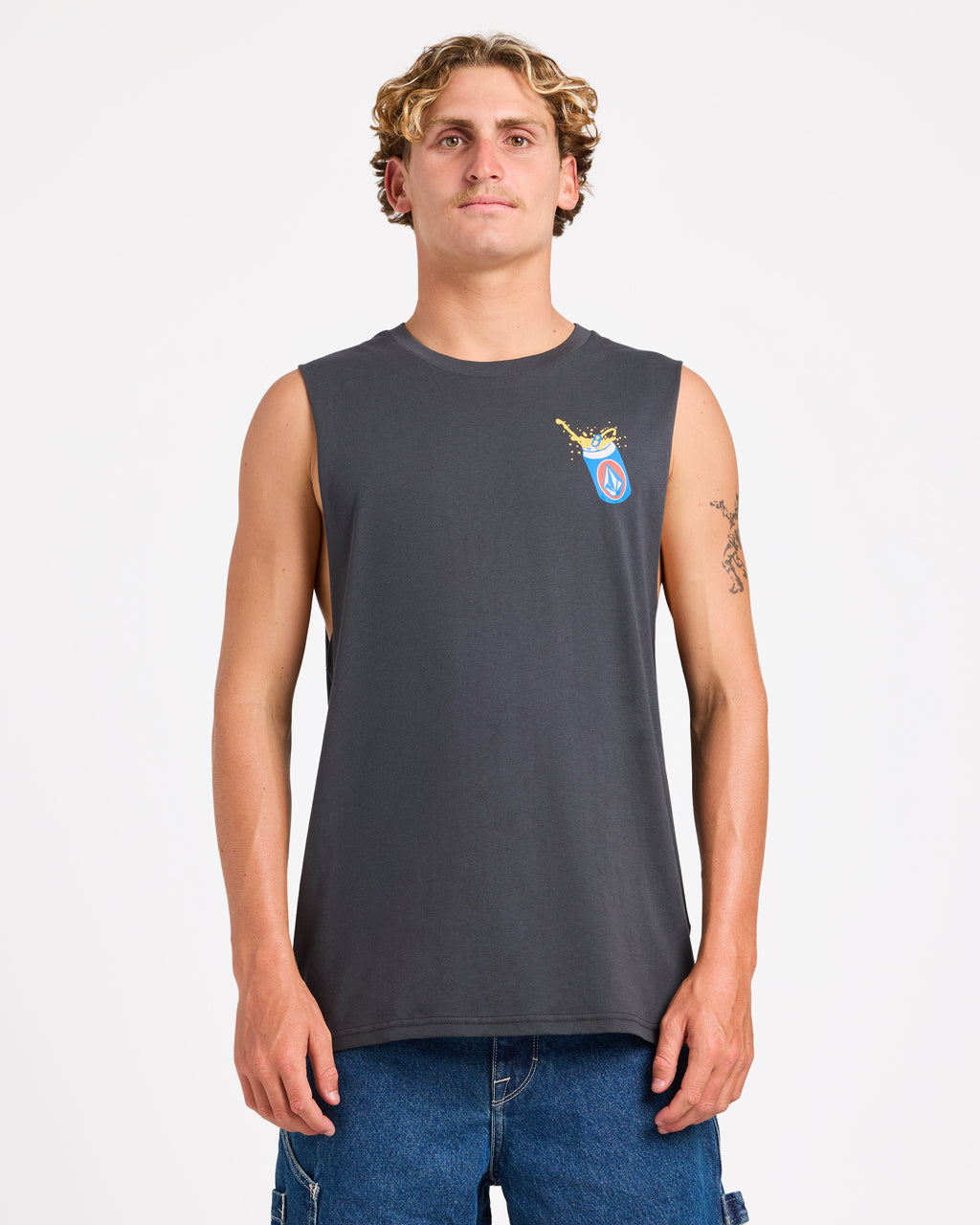 Mens Ice Cold Stoked Muscle