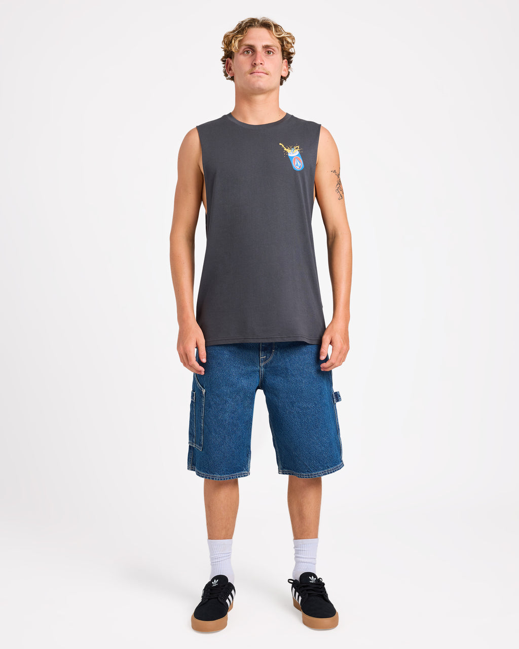 Mens Ice Cold Stoked Muscle