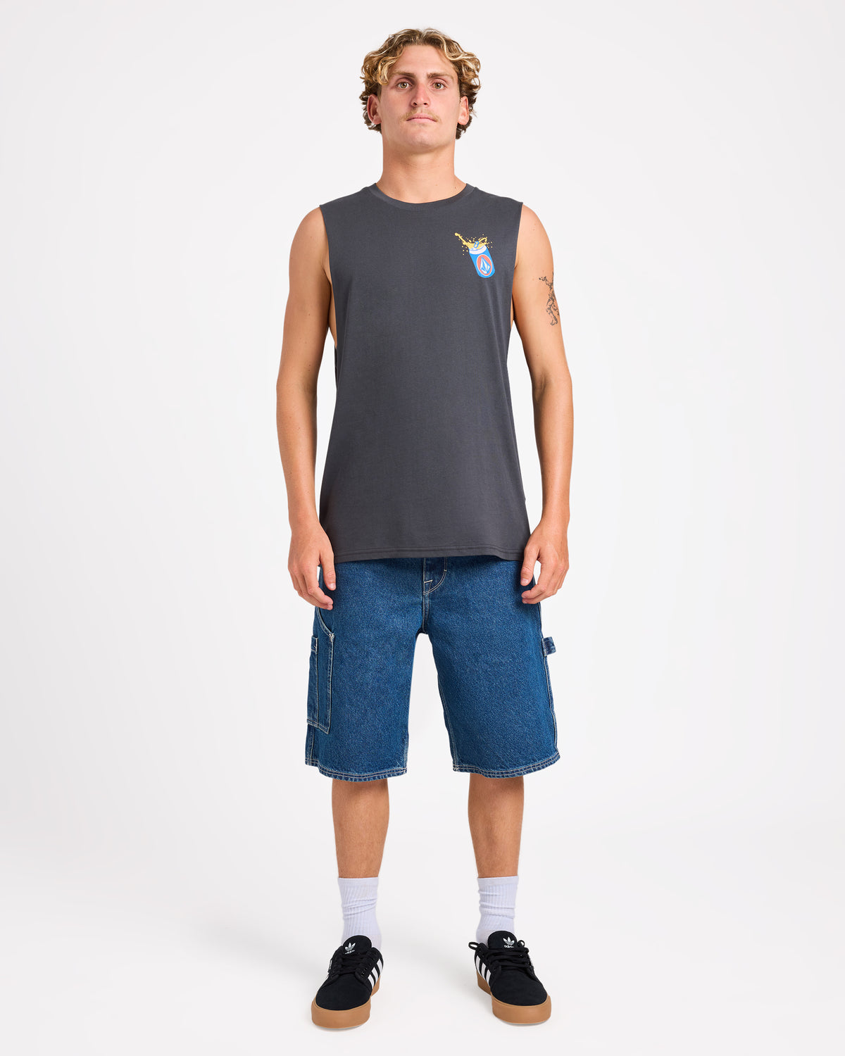 Mens Ice Cold Stoked Muscle