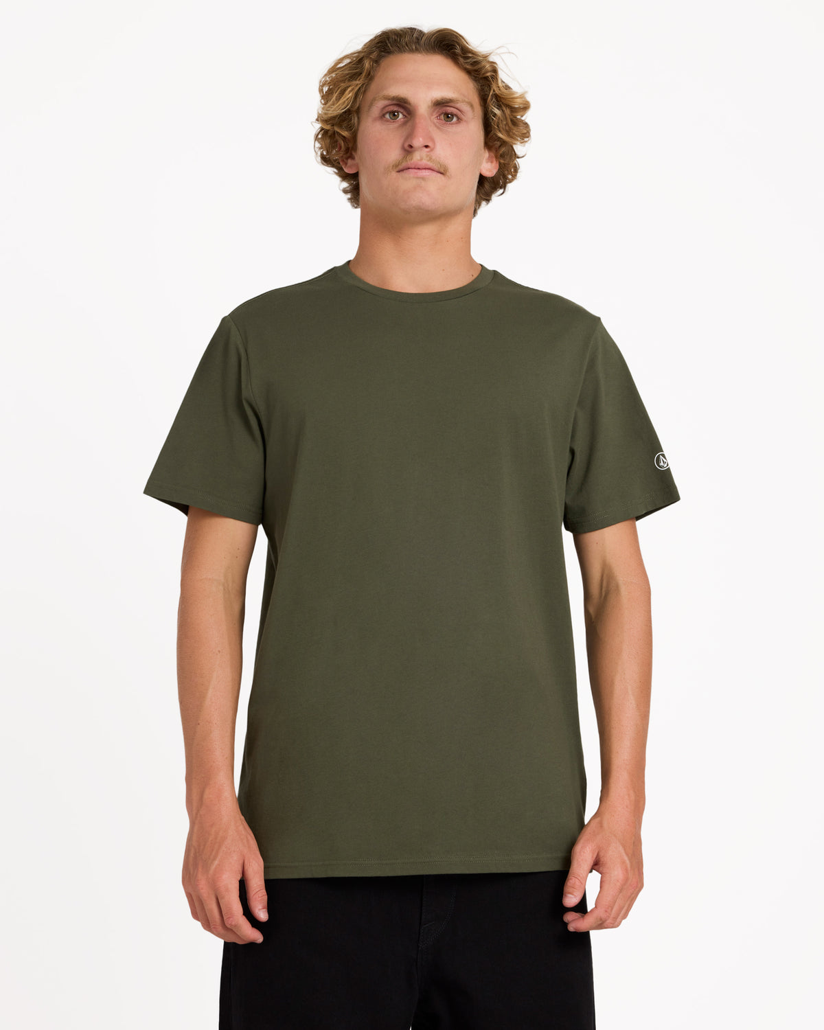 Mens Aus Solid T-Shirt