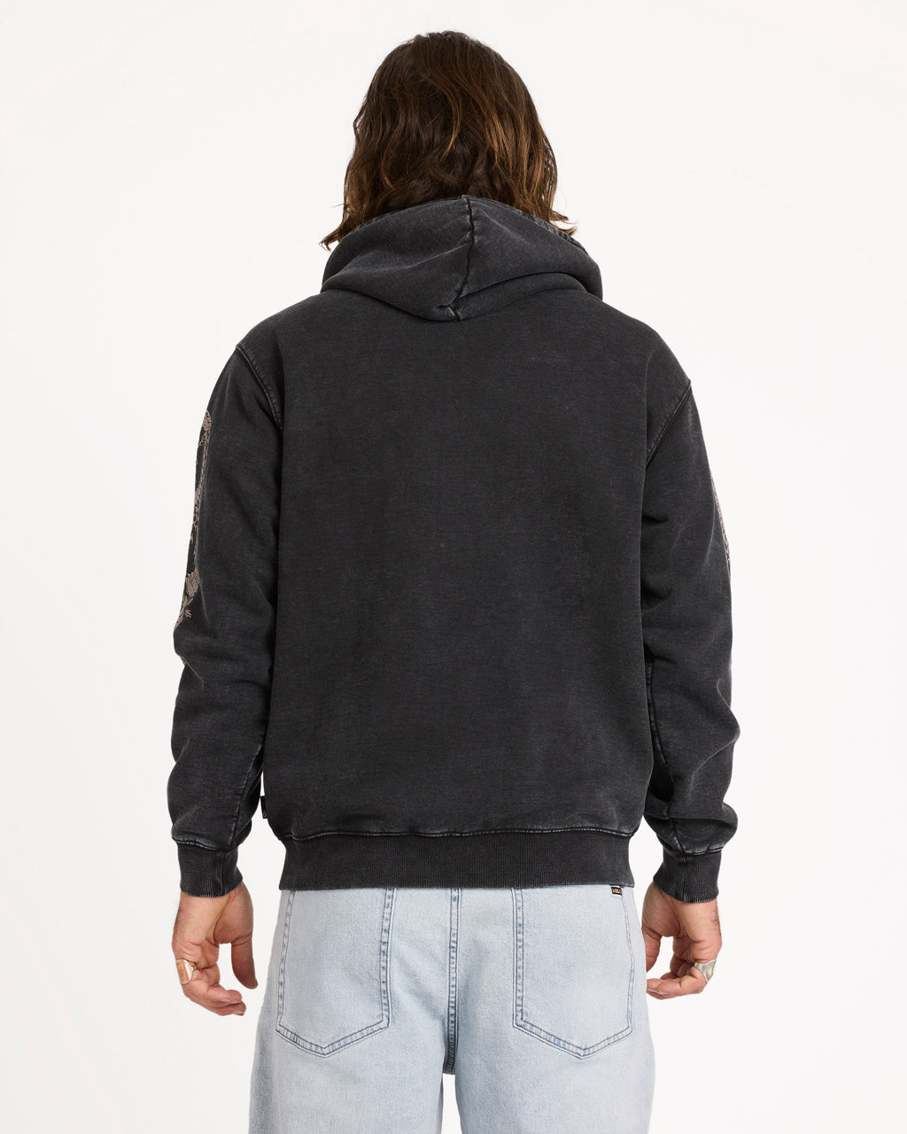 Mens Die By The Stone Zip Up Hoodie