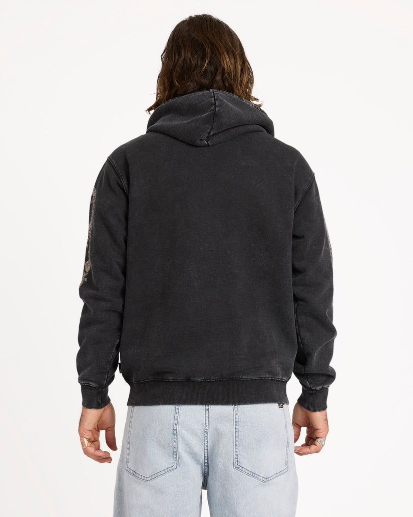Mens Die By The Stone Zip Up Hoodie