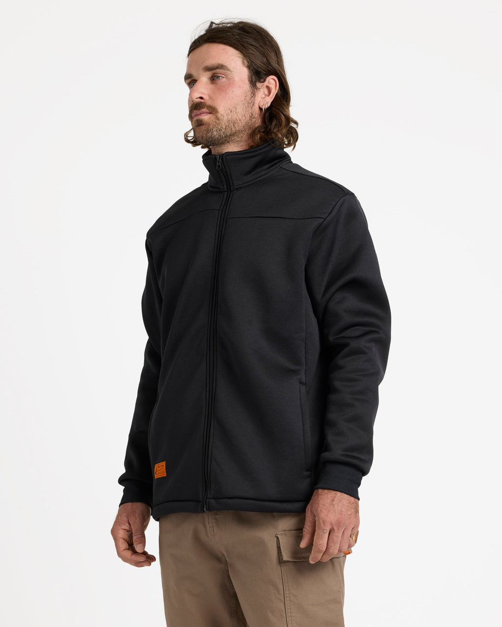 Mens Workwear Bonded Fleece Jacket