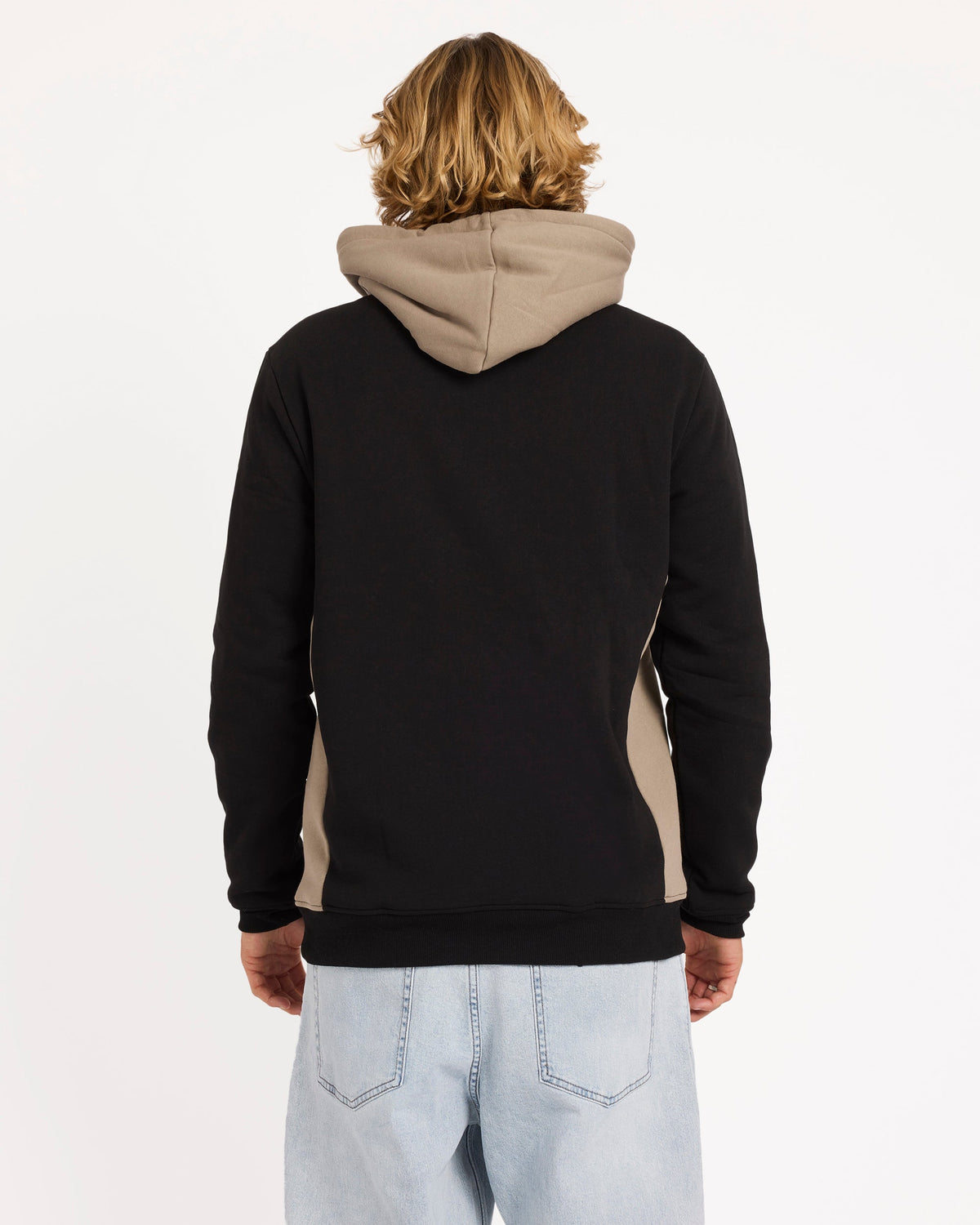 Mens Single Stone Hooded Fleece