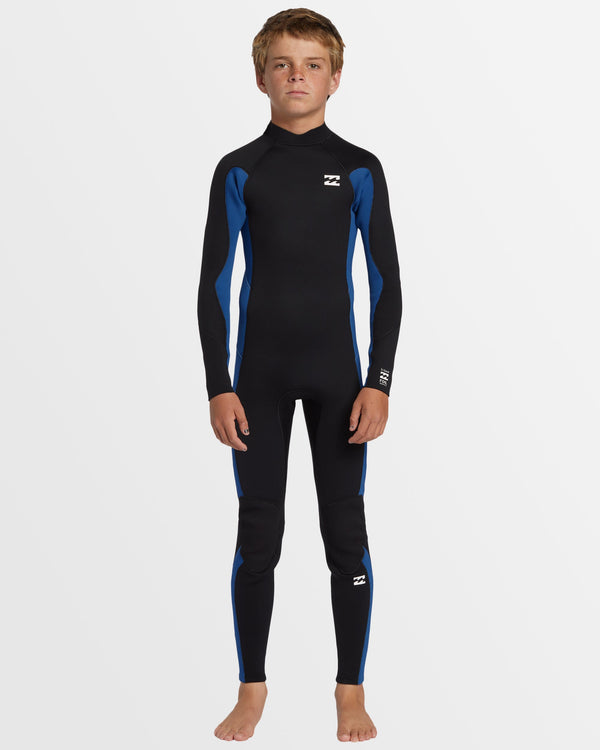 Boys 6-16 3/2mm Foil Back Zip Steamer Wetsuit