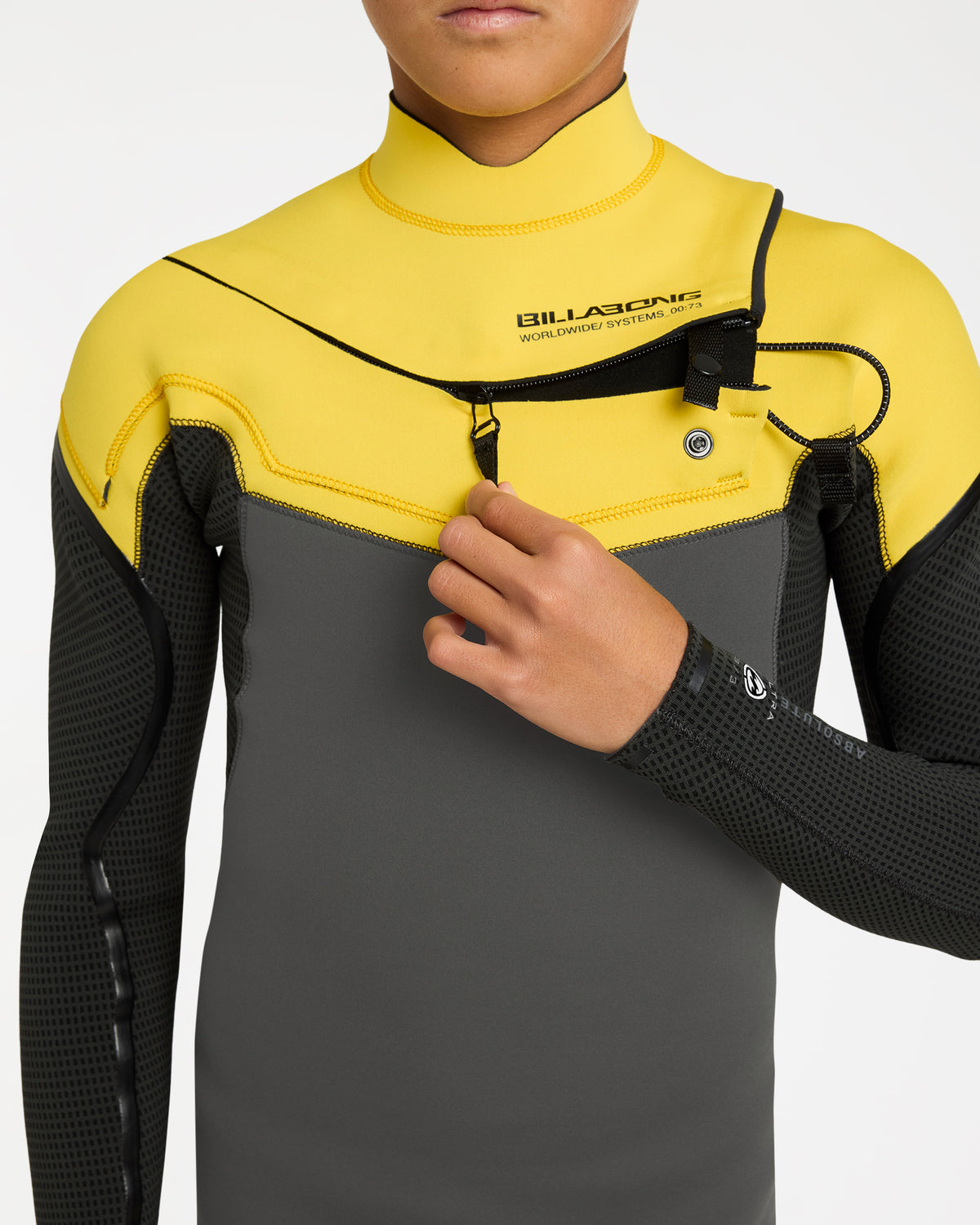 Boys 6-16 3/2 Absolute Ultra Chest Zip Wetsuit