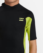 Boys 6-16 2/2 Foil Back Zip Springsuit