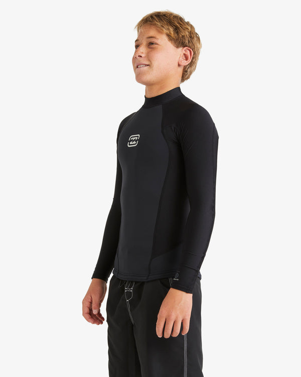 Boys 6-16 1Mmabsolute Natural Poly Long Sleeve Wetsuit Top