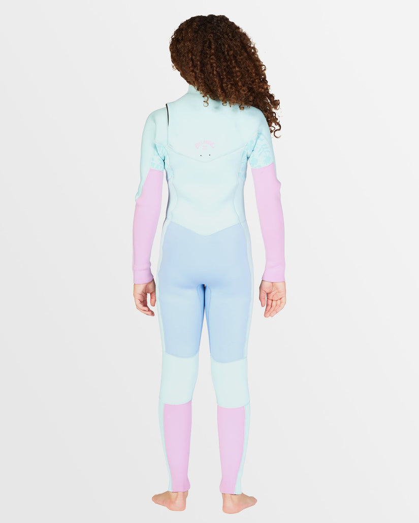 Girls 6-14 3/2mm Synergy Chest Zip GBS Wetsuit
