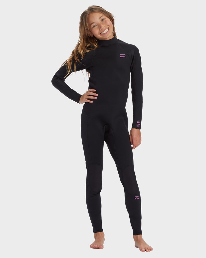 Girls 6-16 3/2mm Foil Back Zip GBS Wetsuit