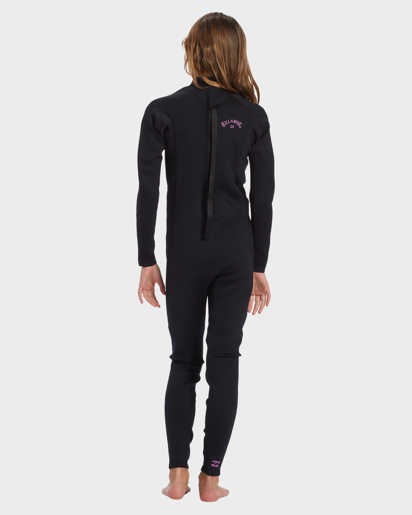 Girls 8-14 4/3mm Foil Back Zip GBS Wetsuit
