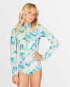 Girls 2-16 Salty Dayz Long Sleeve Springsuit