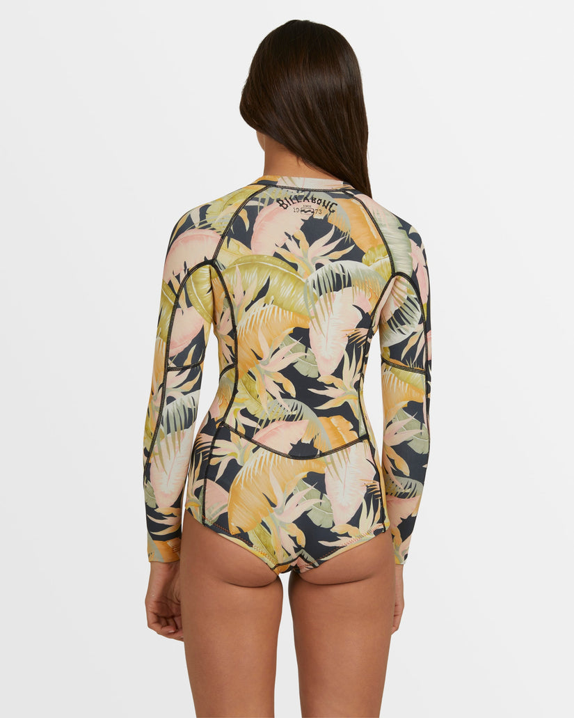 Girls 2-16 Salty Dayz Long Sleeve Springsuit