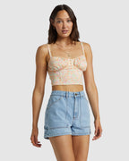 Womens Leia Denim Shorts