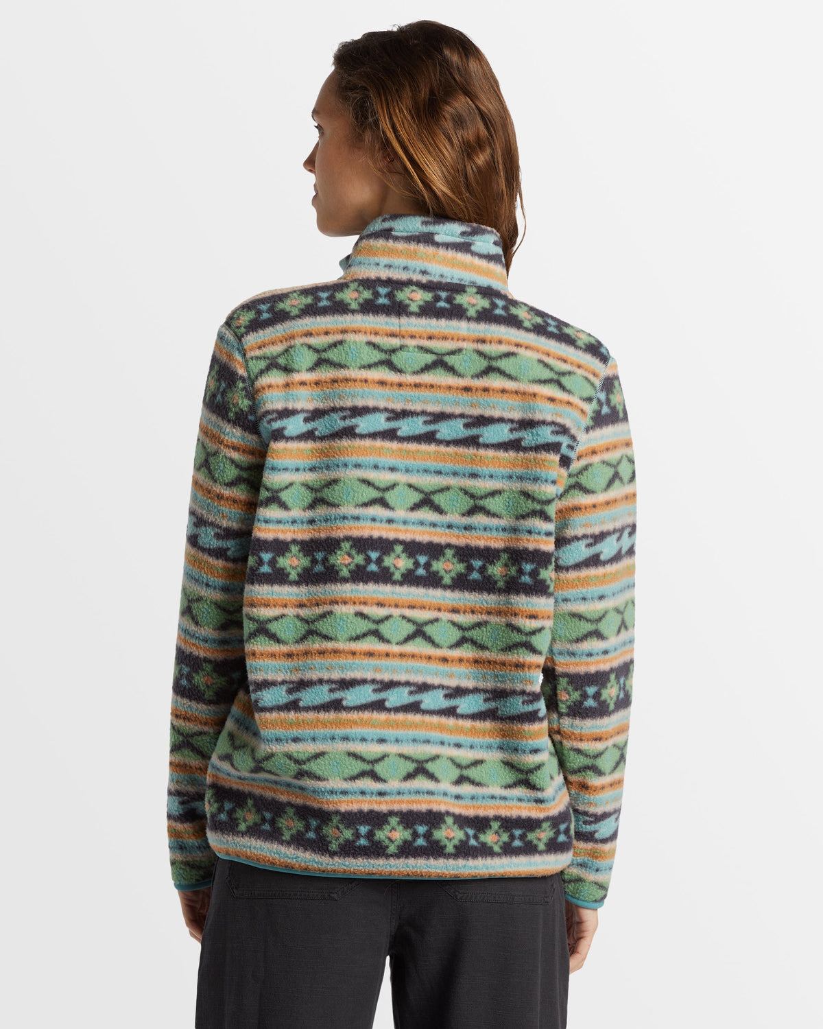 Womens A/Div Boundary Mock 3 Half-Zip Pullover Sweatshirt