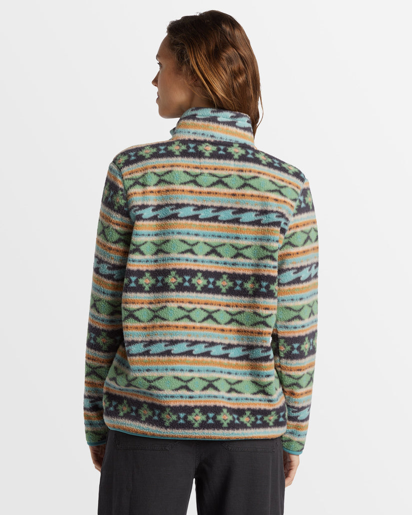 Womens A/Div Boundary Mock 3 Half-Zip Pullover Sweatshirt