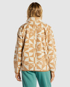 Womens A/Div Boundary Mock 3 Half Zip Fleece Jumper