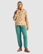 Womens A/Div Boundary Mock 3 Half Zip Fleece Jumper
