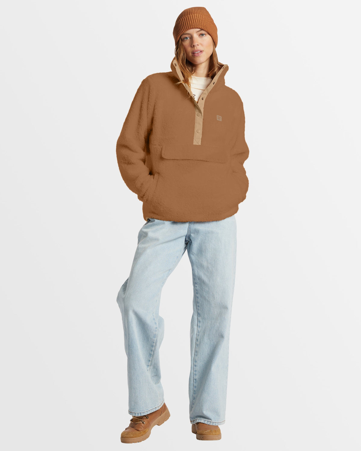 Womens Switchback Pullover Fleece