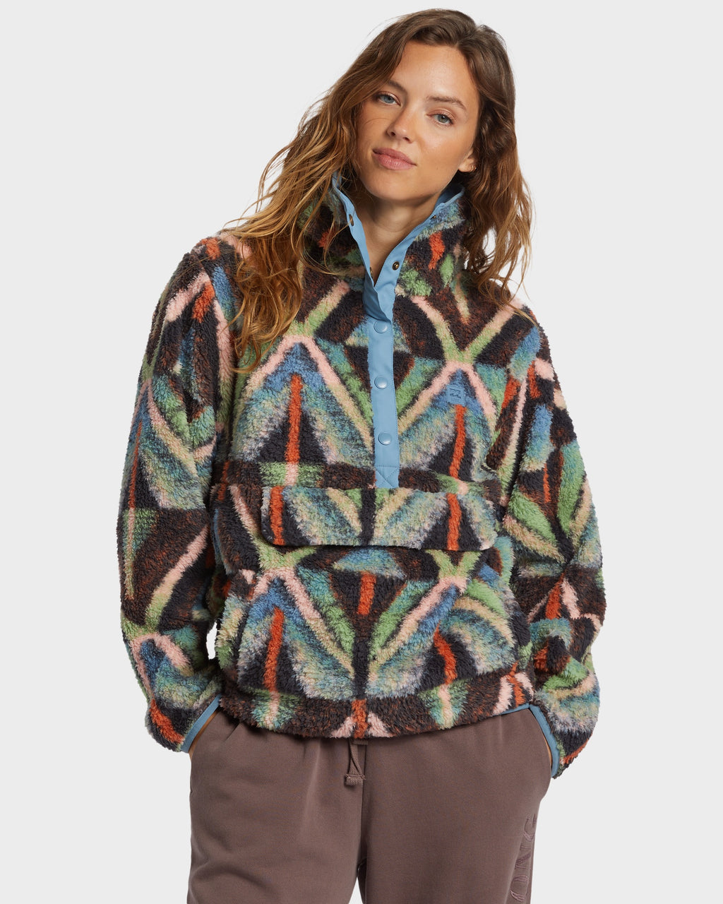 Womens Switchback Fleece Jumper