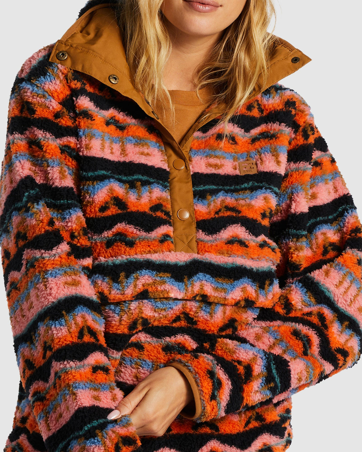 Womens Switchback Fleece Jumper