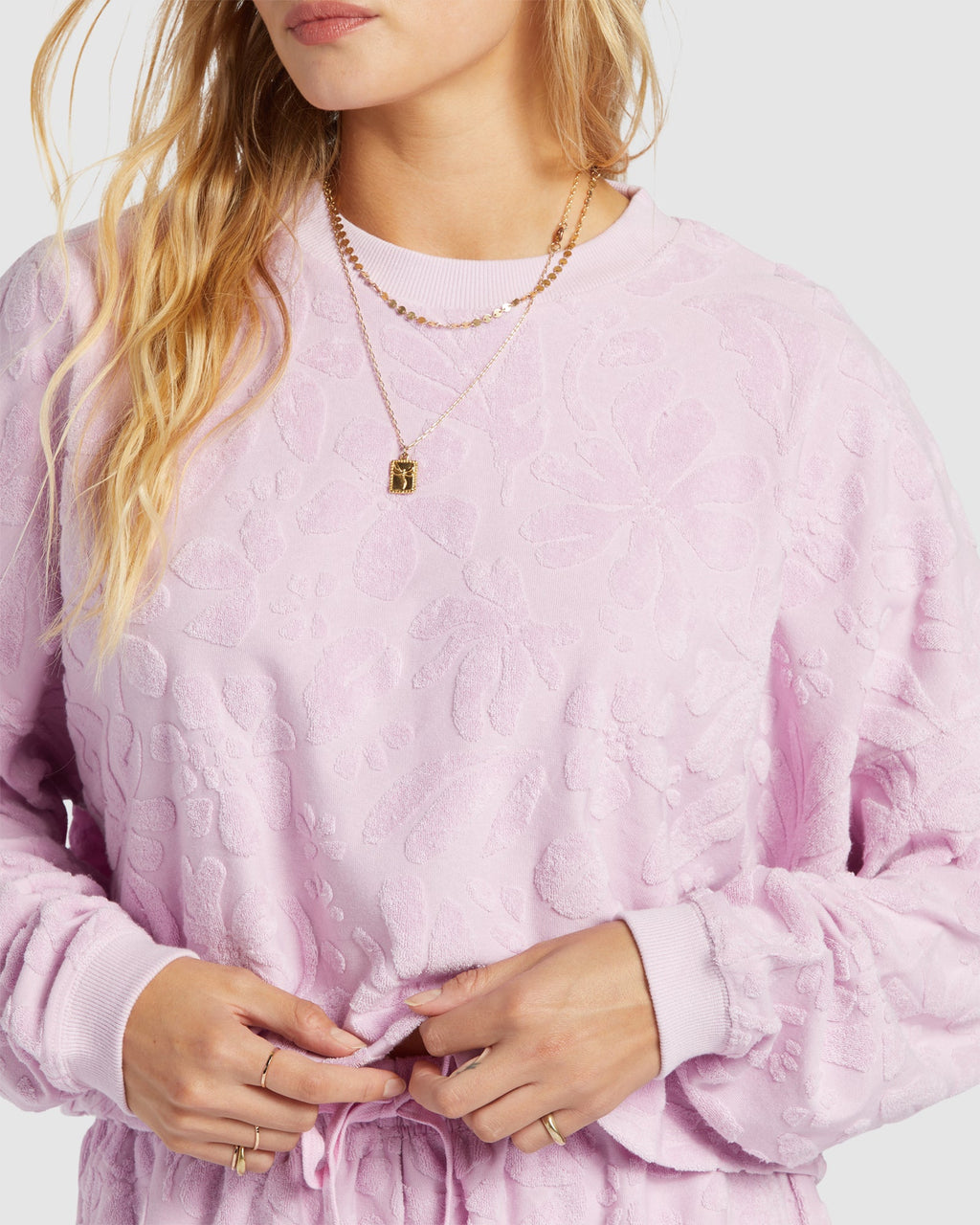 Womens Loosen Up Crew Neck