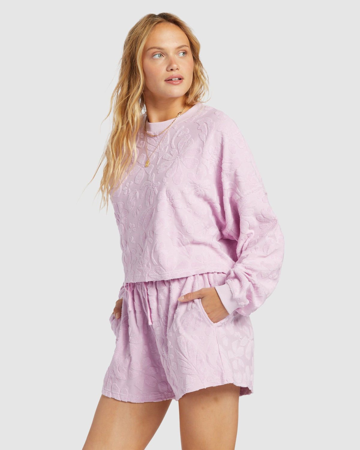 Womens Loosen Up Crew Neck