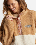 Womens Horizon Mock Neck Colorblock