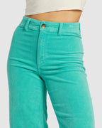Womens Free Fall Cord Wide Leg Pants