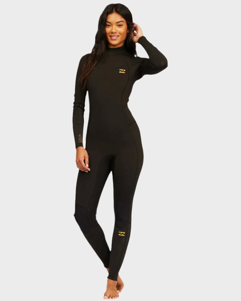 Womens 4/3mm Synergy Back Zip Steamer Wetsuit
