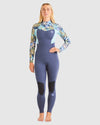 Womens 3/2mm Synergy Back Zip Steamer Wetsuit