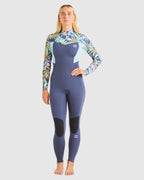 Womens 3/2mm Synergy Back Zip Steamer Wetsuit