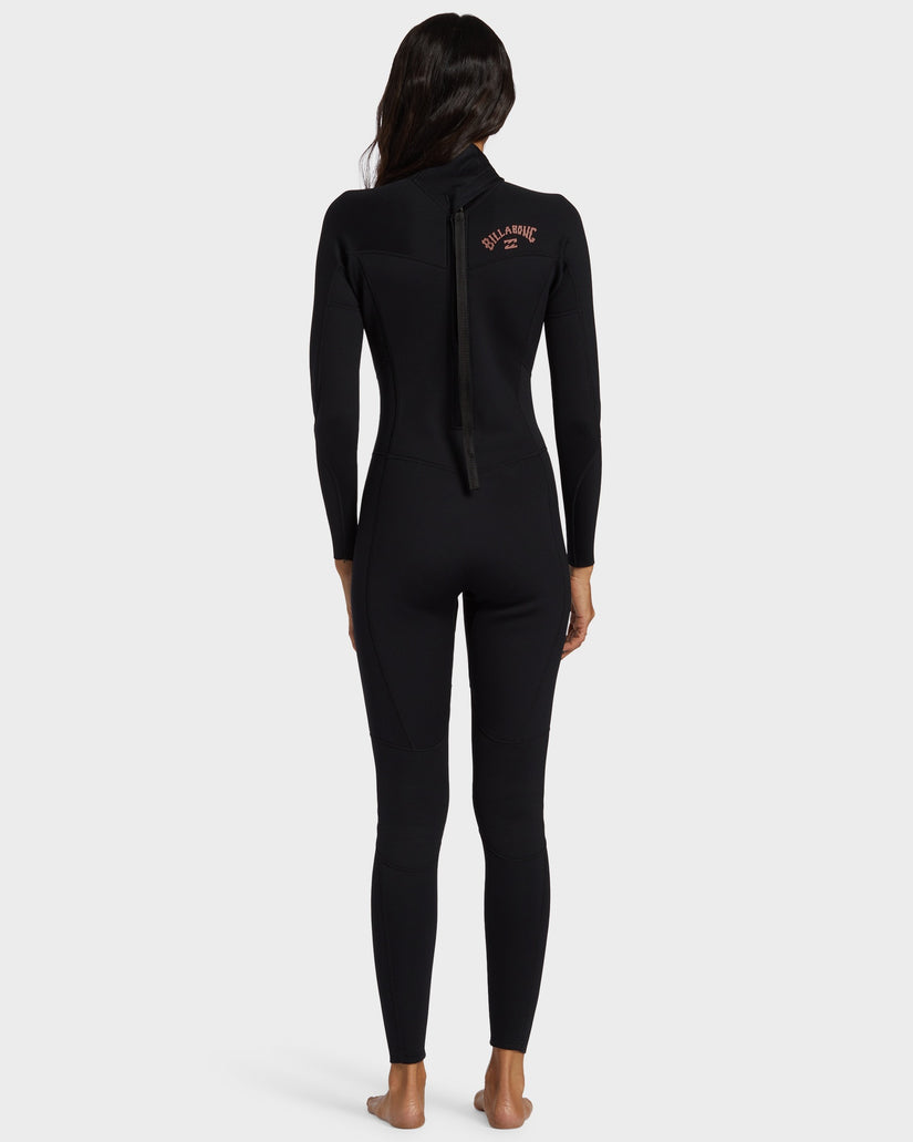 Womens 4/3mm Foil GBS Back Zip Wetsuit