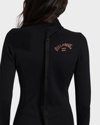 Womens 4/3mm Foil GBS Back Zip Wetsuit