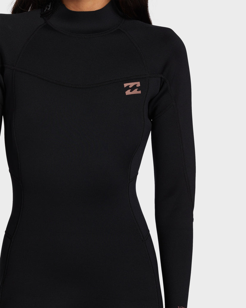 Womens 4/3mm Foil GBS Back Zip Wetsuit
