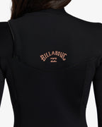 Womens 3/2mm Foil Chest Zip Steamer Wetsuit