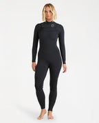 Womens 3/2mm Salty Dayz Natural Chest Zip Steamer Wetsuit