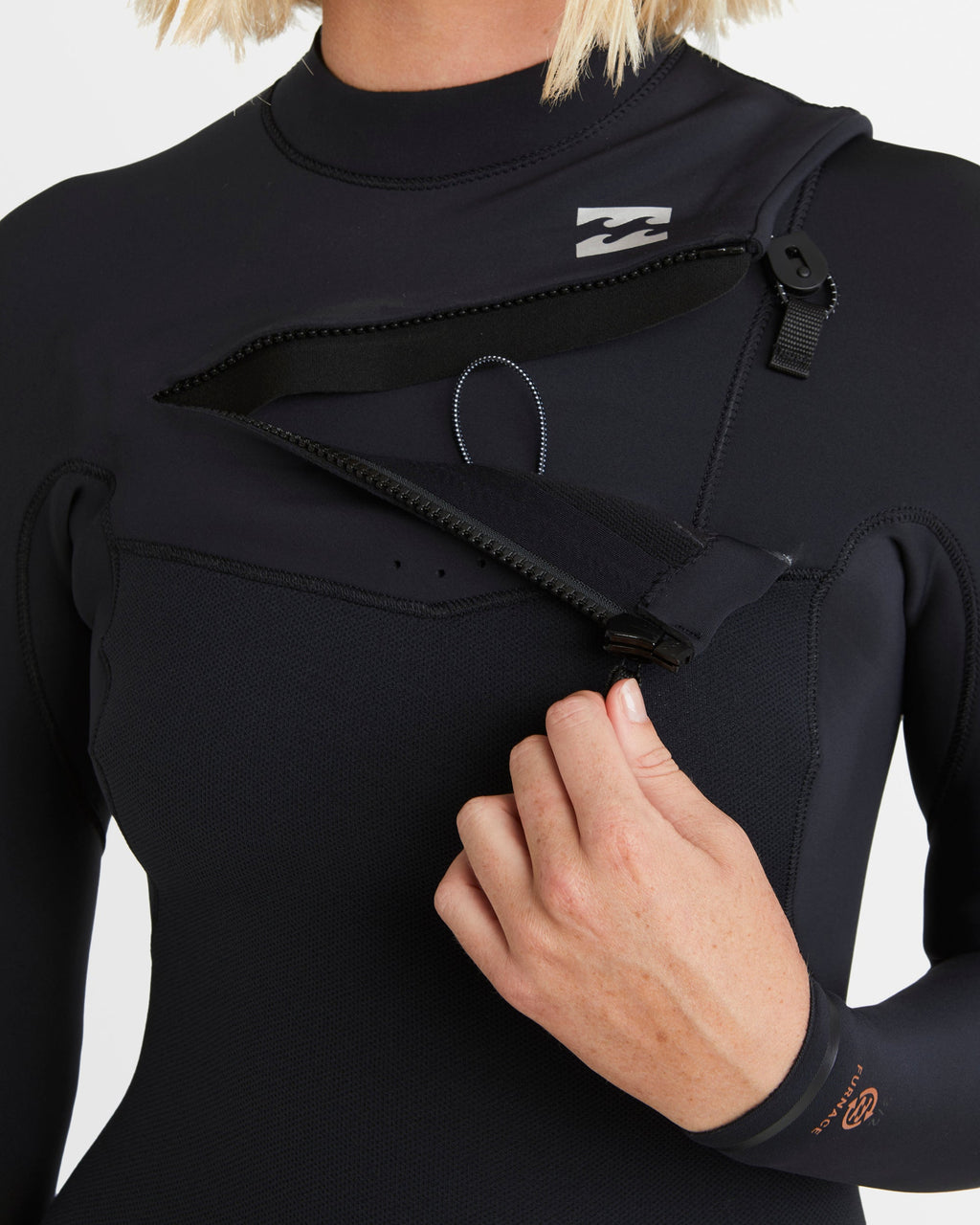 Womens 3/2mm Furnace Natural Steamer Wetsuit