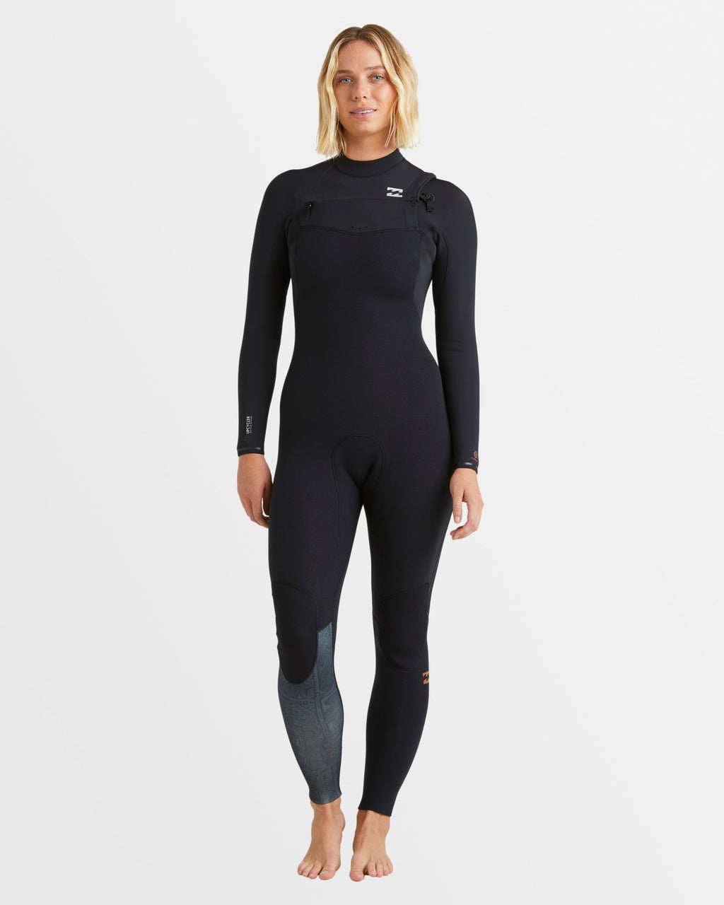 Womens 3/2mm Furnace Natural Steamer Wetsuit