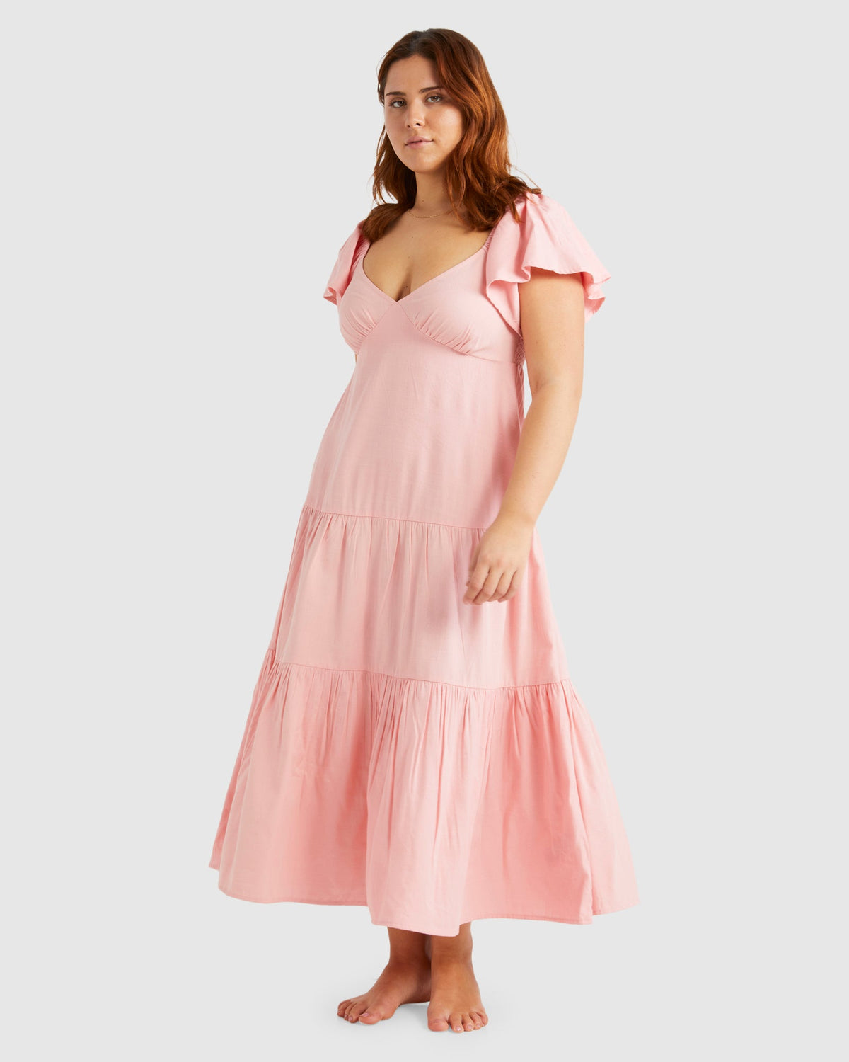 Womens Last Light Midi Dress
