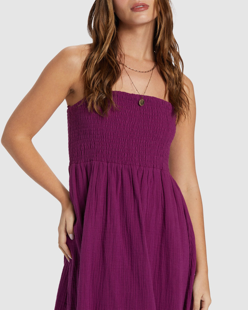 Womens Off The Coast Midi Dress