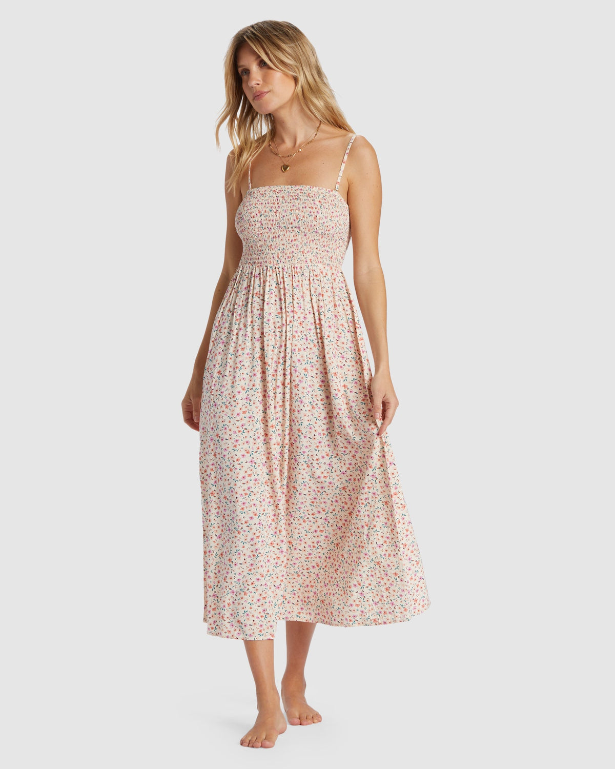 Womens Off The Coast Midi Dress