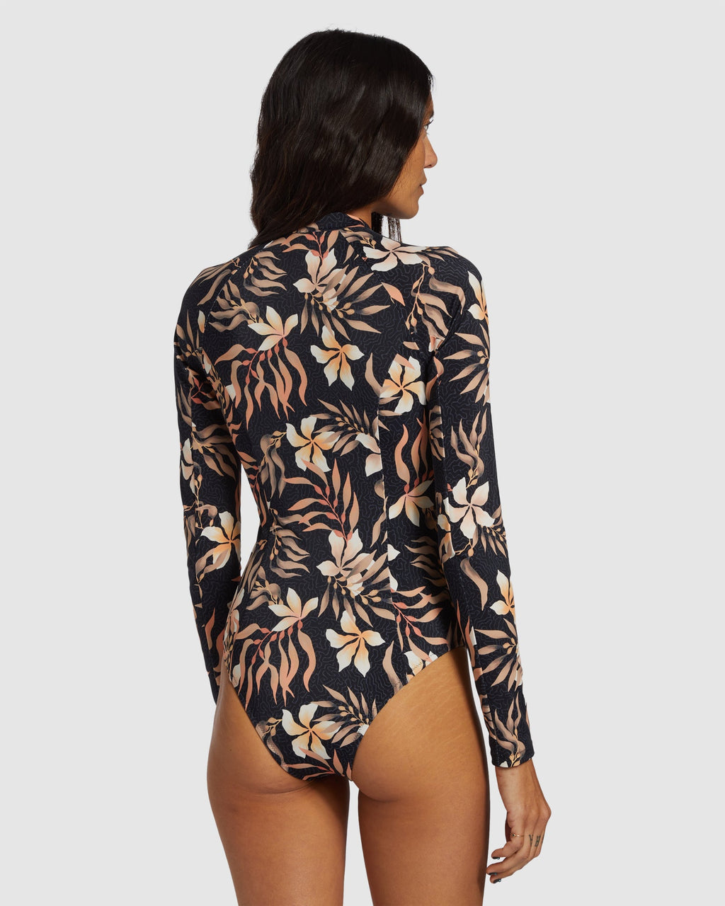 Womens Coral Gardeners Bodysuit Rash Vest