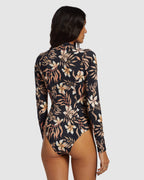 Womens Coral Gardeners Bodysuit Rash Vest